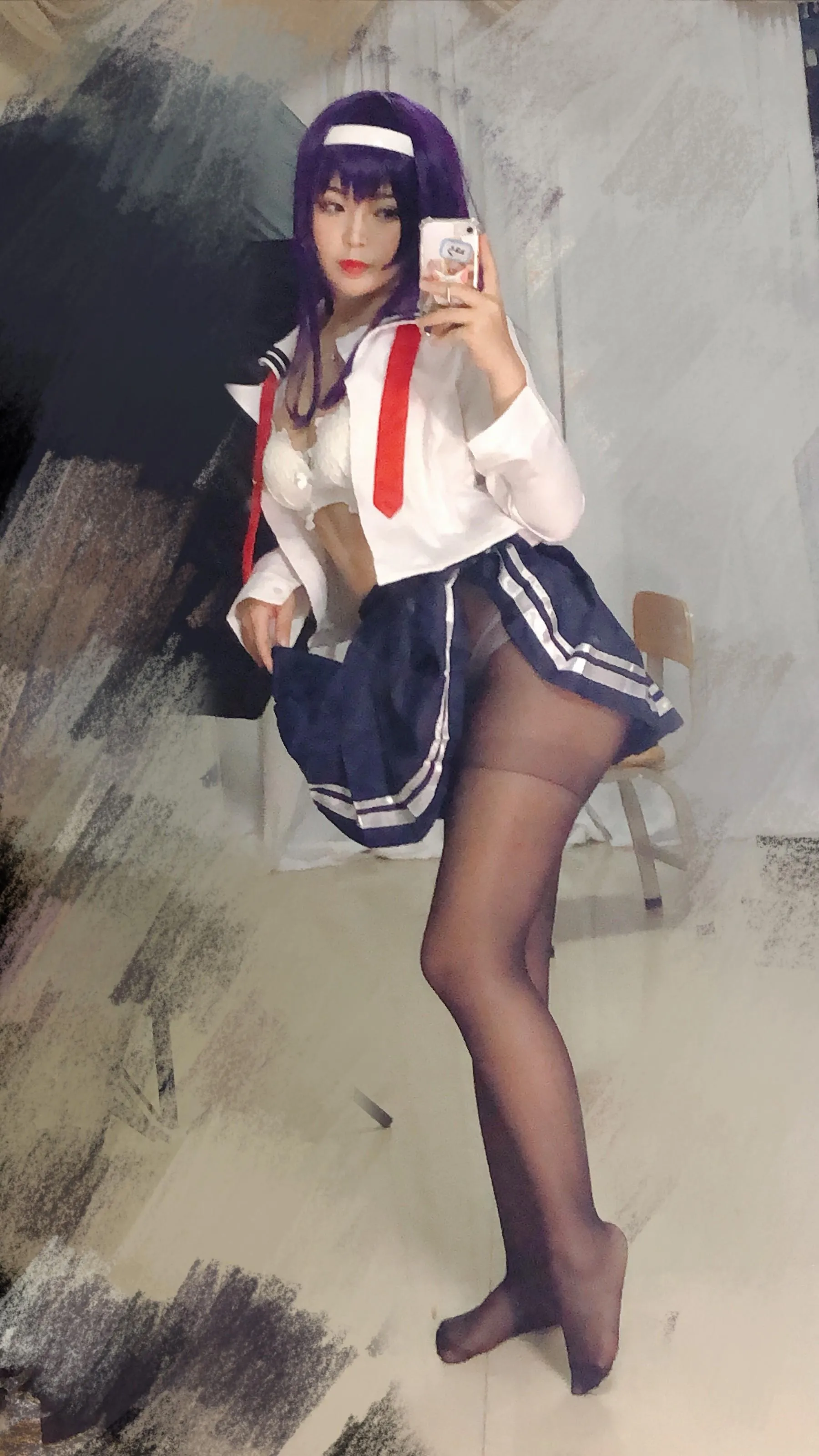 白烨 – NO.11 学姐校服自拍 [27P]插图7